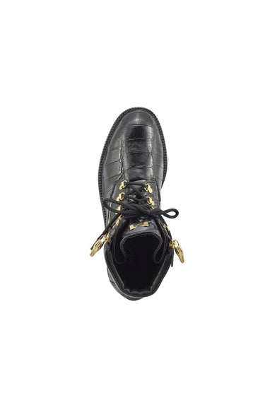 Mauri 3017/1 Hunter Alligator / Ostrich Leg Boot