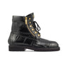 Mauri 3017/1 Hunter Alligator / Ostrich Leg Boot