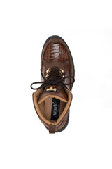 Mauri 3259 Backdoor Ostrich & Nubuck Leather Boot (MA5687) - Land/K.Tabac