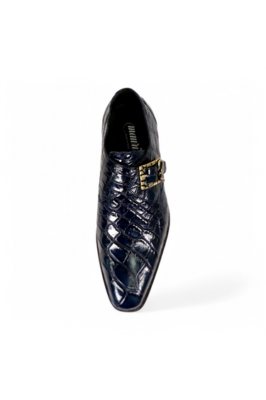 Mauri 3281/2 Shadow Alligator Single Monk-Strap