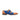 Mauri Madison in Cognac / Brilliant Blue Mens Exotic Alligator / Karung Monk-Straps Loafers in Cognac Brilliant Blue #color_ Cognac Brilliant Blue