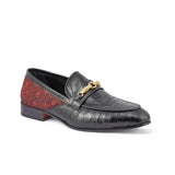 Black / Coral Red