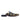 Mauri Bermuda in Black Mens Exotic Ostrich Leg / Gobelins Fabric High End Horsebit Mules in Black