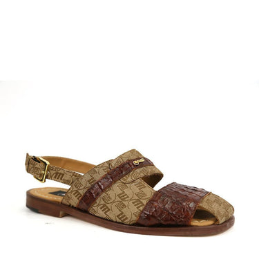 Mauri 5171/1 Hornback & Fabric Slip-On Sandal