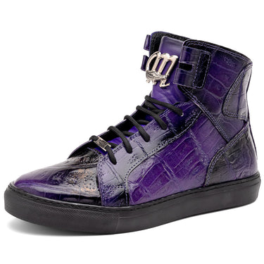 Mauri 6129/1 Baby Croc/ Nappa New Grape Dirty Black/ New Grape - Red Dirty Black