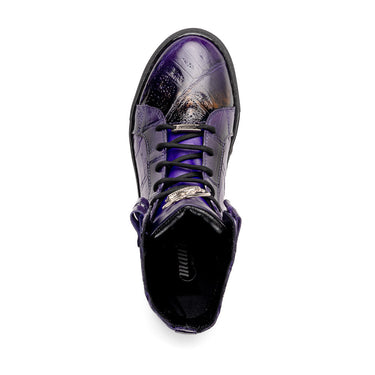 Mauri 6129/1 Baby Croc/ Nappa New Grape Dirty Black/ New Grape - Red Dirty Black
