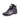 Mauri Hype in Black / Purple Mens Exotic Crocodile / Ostrich Leg / Patent Leather High-Top Sneakers