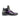 Mauri Hype in Black / Purple Mens Exotic Crocodile / Ostrich Leg / Patent Leather High-Top Sneakers in Black Purple