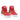 Mauri Kingpin in Red Mens Exotic Crocodile/ Calf-Skin Leather / Gobelins Fabric Hightop Sneakers in #color_