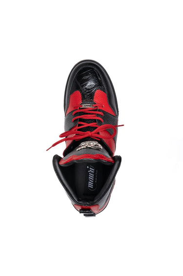 Mauri 8471/2 Hook Crocodile & Leather Sneaker