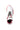 Mauri 8476 Multi Material Sneaker - White/Black/Red