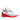 Mauri 8476 Multi Material Sneaker - White/Black/Red