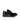 Mauri Blunt in Black Mens Exotic Hornback / Embossed Patent Leather Casual Sneakers in Black