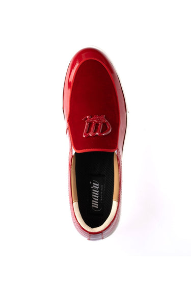 Mauri 8600/8 Patent & Velvet Sneaker - Special Order - Black