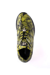 Mauri 8900/2 Alligator Sneaker - Crispy Green Smoke Black