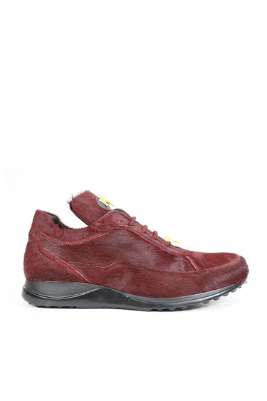 Mauri 8900/2 Alligator Sneaker - Ruby Red