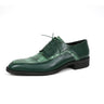 Mauri Arsenal 4642/9 Alligator & Leather Derby - Hunter Green