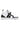 Mauri Blackjack 8410 Black & White Crocodile / Patent / Nappa High-Top Sneakers (MA5276) - Black/White