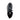 Mauri Chronic in Black / Grey Mens Exotic Ostrich Leg / Hornback Tail / Fabric High-Top Sneakers in #color_