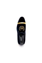Mauri Crown 3296 Alligator / Velvet / Nappa Slip-On Loafers (MA5570)
