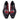 Mauri Pino Medium Grey / Bordeaux Mens Exotic Alligator Body Oxfords in #color_