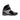 Mauri Diamond in Black / Grey Mens Exotic Crocodile / Fabric / Patent Leather High-Top Sneakers in Black Grey #color_ Black Grey