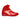 Mauri Diamond in Red / Cream / Dirty Red Mens Exotic Crocodile / Suede / Nappa / Patent Leather High-Top Sneakers in Red Cream Dirty Red