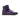 Mauri Golden Boy in New Grape / Dirty Black Mens Exotic Crocodile / Nappa Leather High-Top Sneakers in Purple #color_ Purple