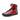 Mauri Golden Boy in Red / Dirty Black Mens Exotic Crocodile / Nappa Leather High-Top Sneakers