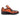 Mauri Hazard in Orange / Dirty Black Mens Exotic Alligator / Hornback Sneakers in Orange Dirty Black #color_ Orange Dirty Black
