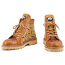 Mauri Highlander 4994 Ostrich / Crocodile / Leather Boot