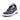 Mauri Hoodlum in Black / Silver Mens Exotic Crocodile / Calf-Skin Leather Casual Sneakers in #color_