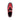 Mauri Notorious in Black / Red Mens Exotic Crocodile / Patent / Calf-Skin Leather Casual High-Top Sneakers in #color_