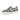 Mauri Posh Black-Gray / White Double M Fabric / Time Leather Slip-On Sneakers