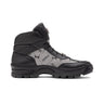 Mauri Pyro in Black / Grey Mens Exotic Crocodile / Fabric / Nappa Leather Boots in Black Grey #color_ Black Grey