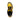 Mauri Quick in Black / White / Yellow Mens Exotic Crocodile / Patent Leather High-Top Sneakers in #color_