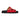 Mauri Reef in Red Mens Exotic Alligator / Ostrich Leg Slip-on Sandals in Red #color_ Red