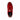 Mauri Regata in Red Mens Exotic Crocodile / Quilted Velvet / Patent Leather Slip-On Sneakers in #color_