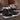 Mauri King in Black Mens Exotic Nappa Embossed / Croco Black Sneakers