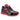 Mauri Sonic in Black / Red Mens Exotic Crocodile / Patent Leather Casual Bubble Sneakers in #color_