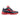Mauri Sonic in Black / Red Mens Exotic Crocodile / Patent Leather Casual Bubble Sneakers in Black Red #color_ Black Red