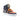 Mauri Vision in Black / Orange Mens Exotic Crocodile / Calf-Skin Leather Casual Sneakers in #color_