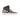 Mauri Vision in Black / Orange Mens Exotic Crocodile / Calf-Skin Leather Casual Sneakers in Black Orange #color_ Black Orange