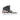 Mauri Vision in Black / White Mens Exotic Crocodile / Calf-Skin Leather Casual Sneakers in Black White