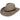 Bailey Western Firehole in Medium Brown Mix