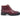 Men's Lace-up Boots Alligator Embossed in Burgundy #color_ Burgundy