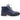Men's Lace-up Boots Alligator Embossed in Navy #color_ Navy
