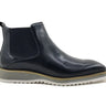 Men's Patina Chelsea Boot in Black #color_ Black