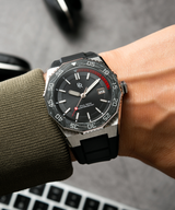 Paul Rich US Aquacarbon Pro Midnight Silver Watch
