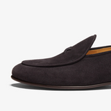 Men's Black Suede Milano Loafer